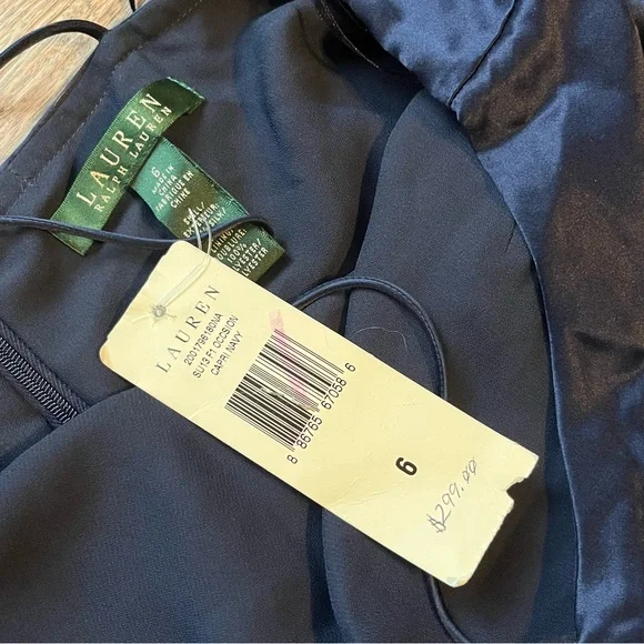 Ralph Lauren 100% Silk Slip Dress - Picture 6 of 16